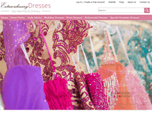 Tablet Screenshot of extraordinarydresses.com